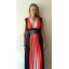 Colorblock Maxi Dress